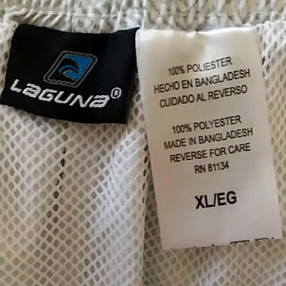 Laguna lined swimwear board shorts Men's XL New without tag - Picture 5 of 8